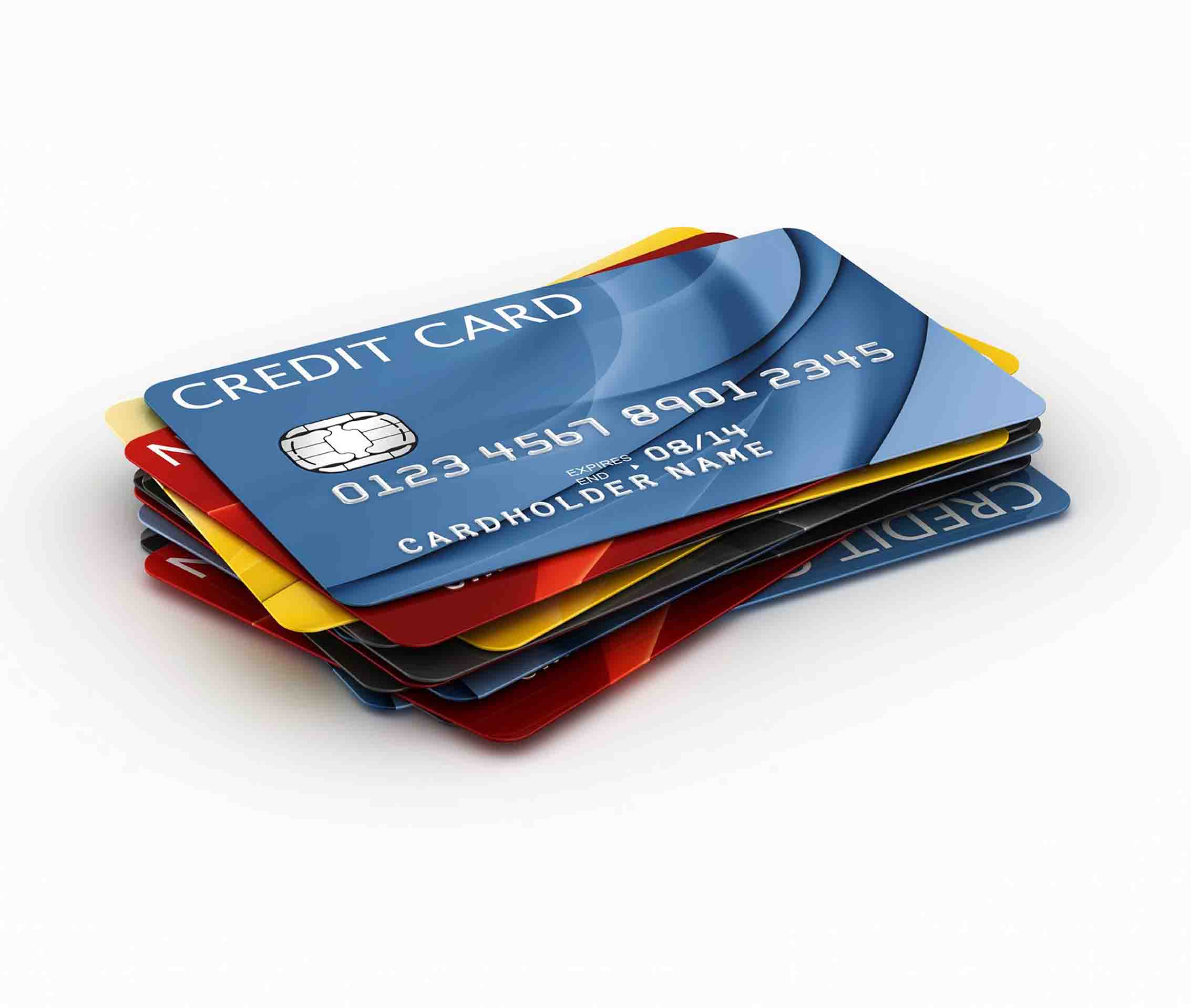 Debit and credit cards